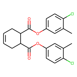cis-Cyclohex-4-en-1,2-dicarboxylic acid, di(4-chloro-3-methylphenyl) ester