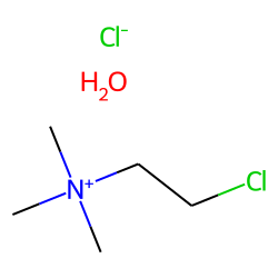 Ammonuim chloride, 2-chloroethyltrimethyl-, hydrated