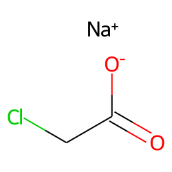 Acetic acid, chloro-, sodium salt