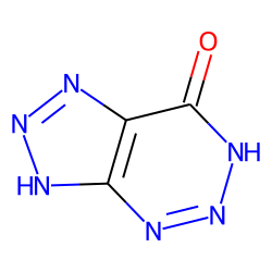 V-triazolo[5,4-d]-v-triazin-7(6h)-one