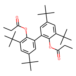 3,3',5,5'-Tetratert-butyl-2'-(propionyloxy)[1,1'-biphenyl]-2-yl propionate