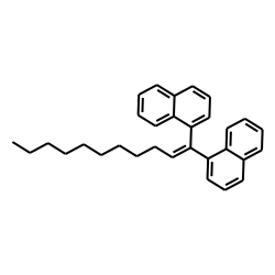Naphthalene, 1,1'-(1-undecenylidene)bis-