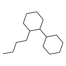 1,1'-Bicyclohexyl, 2-butyl-