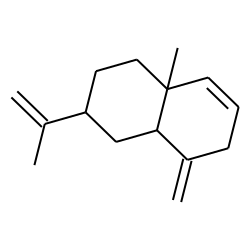 (3R,4aS,8aS)-8a-Methyl-5-methylene-3-(prop-1-en-2-yl)-1,2,3,4,4a,5,6,8a-octahydronaphthalene