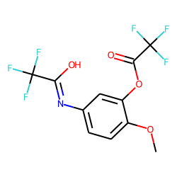 5-Amino-2-methoxyphenol, O,N-bis(trifluoroacetyl)-
