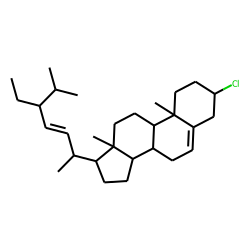 3-chloro-24-ethyl-«delta»5,22-Cholestadiene