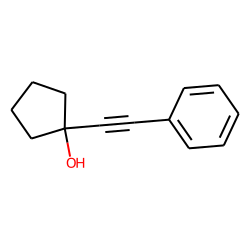 1-(Phenylethynyl)-1-cyclopentanol