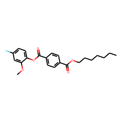 Terephthalic acid, 4-fluoro-2-methoxyphenyl heptyl ester
