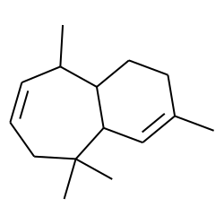 cis-(-)-2,4a,5,6,9a-Hexahydro-3,5,5,9-tetramethyl(1H)benzocycloheptene