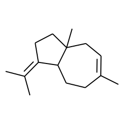 (3aS,8aS)-6,8a-Dimethyl-3-(propan-2-ylidene)-1,2,3,3a,4,5,8,8a-octahydroazulene