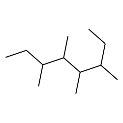 3,4,5,6-Tetramethyloctane, c