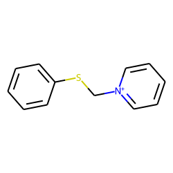 1-[(Phenylthio)methyl]pyridinium