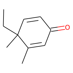 2,5-Cyclohexadien-1-one, 4-ethyl-3,4-dimethyl-