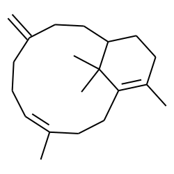 (S,E)-8,12,15,15-Tetramethyl-4-methylenebicyclo[9.3.1]pentadeca-7,11-diene