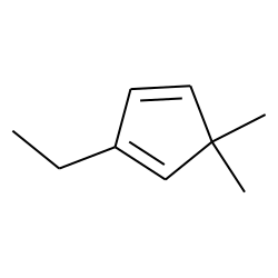 1,3-Cyclopentadiene, 5,5-dimethyl-2-ethyl-