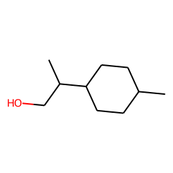 Cyclohexaneethanol, «beta»,4-dimethyl-, trans-