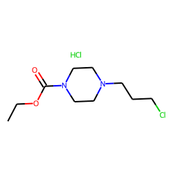 1-Piperazinecarboxylic acid, 4-(3-chloropropyl)-, ethyl ester, hydrochloride