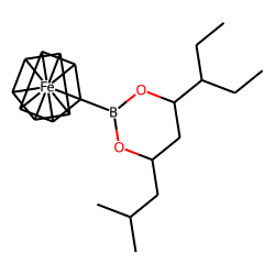 7-Ethyl-2-methylnonane-4,6-diol, ferrocenylboronate