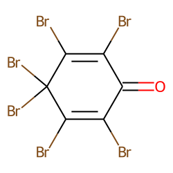 2,3,4,4,5,6-Hexabromo-2,5-cyclohexadien-1-one