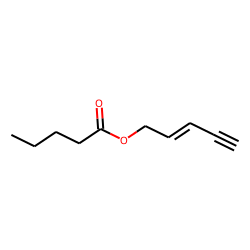 Valeric acid, pent-2-en-4-ynyl ester