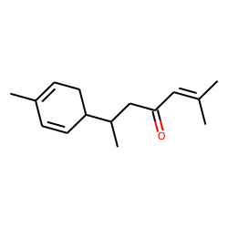 2-Methyl-6-(4-methylcyclohexa-2,4-dien-1-yl)hept-2-en-4-one