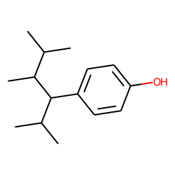 Phenol, 4-[2,3-dimethyl-1-(1-methylethyl)butyl], diastereomer # 2
