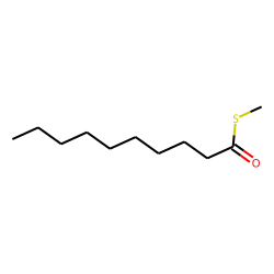S-methylthiodecanoate