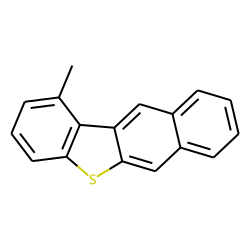 Benzo[b]naphtho[2,3]thiophene, 1-methyl