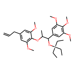 2-(4-Allyl-2,6-dimethoxy-phenoxy)-1-(3,4,5-trimethoxy-phenyl)-propan-1-ol, TES