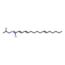 (2E,4E,10E)-N-Isobutylhexadeca-2,4,10-trienamide