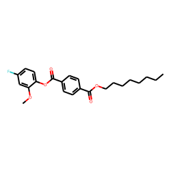 Terephthalic acid, 4-fluoro-2-methoxyphenyl octyl ester