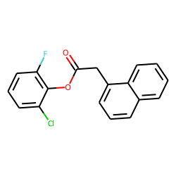 1-Naphthaleneacetic acid, 2-chloro-6-fluorophenyl ester