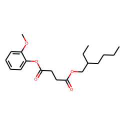 Succinic acid, 2-ethylhexyl 2-methoxyphenyl ester