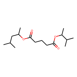 Glutaric acid, 3-methylbut-2-yl 4-methylpent-2-yl ester