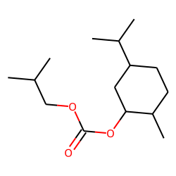 Carbonic acid, (1R)-(-)-menthyl isobutyl ester