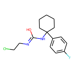 N-(2-chloroethyl)-n'-[1-(4-fluorophenyl)cyclohexyl]urea
