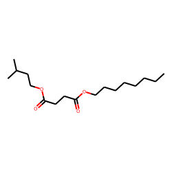 Succinic acid, 3-methylbutyl octyl ester