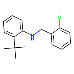 Aniline, 2-tert-butyl-n-(o-chlorobenzyl)