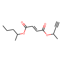 Fumaric acid, 2-pentyl but-3-yn-2-yl ester