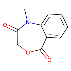 5H-4,1-benzoxazepine-2,5-dione,1,2-dihydro-1-methyl-
