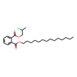 Phthalic acid, 2-chloropropyl tetradecyl ester
