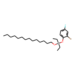 Silane, diethyl(2-bromo-4-fluorophenoxy)tetradecyloxy-