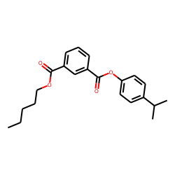 Isophthalic acid, 4-isopropylphenyl pentyl ester