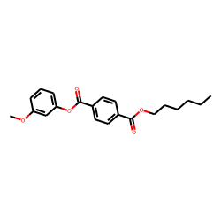 Terephthalic acid, hexyl 3-methoxyphenyl ester