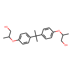 2-(4-(1-[4-(2-Hydroxy-1-methylethoxy)phenyl]-1-methylethyl)phenoxy)-1-propanol