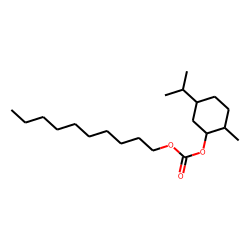 Carbonic acid, (1R)-(-)-menthyl decyl ester