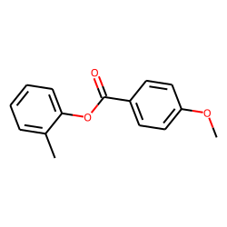 p-Methoxybenzoic acid, 2-methylphenyl ester
