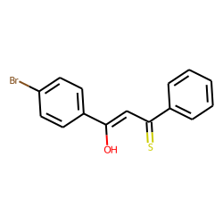 (Z) 1-(4-Bromophenyl)-3-phenyl-3-thioxo-1-propen-1-ol