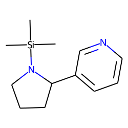 DL-Nornicotine, N-trimethylsilyl-
