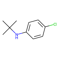 Aniline, n-tert-butyl-4-chloro-